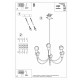 SOLLUX CHANDELIER PICCOLO 5 BLACK E27 5x60W IP20 SL.0855