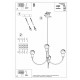 SOLLUX ПОЛИЛЕЙ PICCOLO 3 ЧЕРЕН E27 3x60W IP20 SL.0856