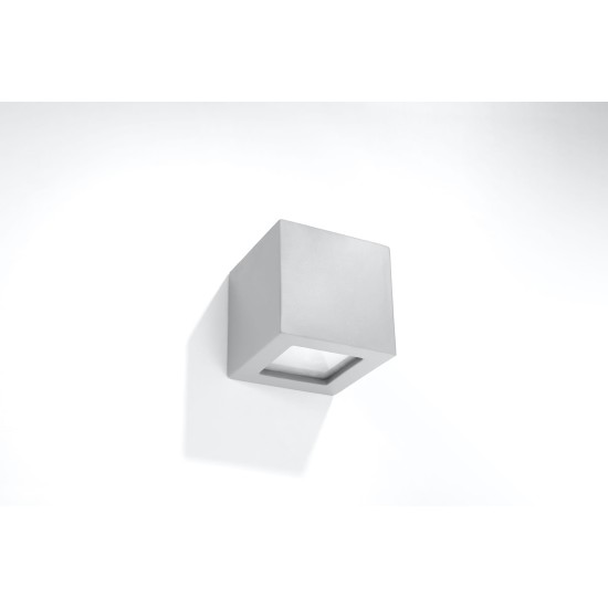 SOLLUX LAMPA DE PERETE LEO GRI SL.0871