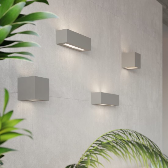 SOLLUX LAMPA DE PERETE LEO GRI SL.0871