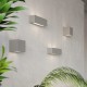 SOLLUX LAMPA DE PERETE LEO GRI SL.0871