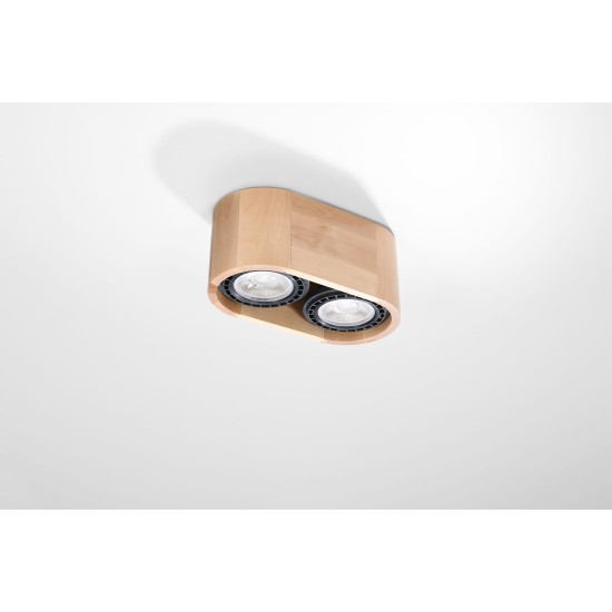 SOLLUX SPOT DE TAVAN BASIC 2 PEACH PUFF SL.0914