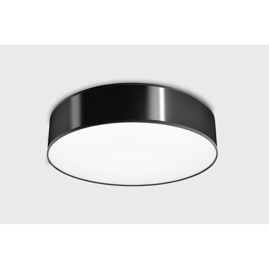 SOLLUX LAMPA DE TAVAN ARENA 55 NEGRU E27 4x60W IP20 SL.0917