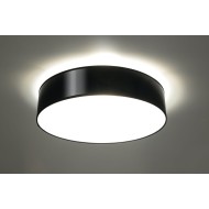 SOLLUX LAMPA DE TAVAN ARENA 55 NEGRU E27 4x60W IP20 SL.0917