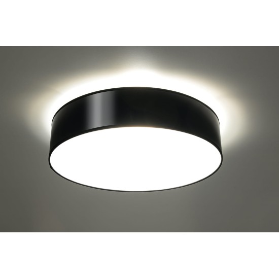 SOLLUX LAMPA DE TAVAN ARENA 55 NEGRU E27 4x60W IP20 SL.0917