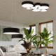 SOLLUX LAMPA DE TAVAN ARENA 55 NEGRU E27 4x60W IP20 SL.0917