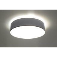 SOLLUX LAMPA DE TAVAN ARENA 55 GRI E27 4x60W IP20 SL.0918