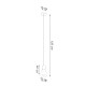 SOLLUX PENDUL QUBIC SL.0964