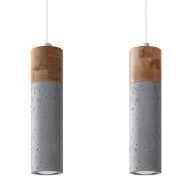 SOLLUX ZANE 2 HANGING LAMP WHITE GU10 2X40W IP20 SL.0966