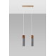SOLLUX ZANE 2 HANGING LAMP WHITE GU10 2X40W IP20 SL.0966