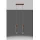 SOLLUX ZANE 2 HANGING LAMP WHITE GU10 2X40W IP20 SL.0966