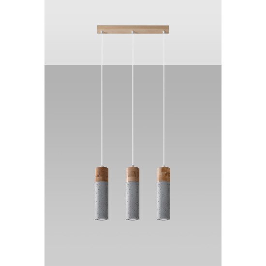 SOLLUX ZANE 3 HANGING LAMP GU10 3X40W IP20 SL.0967