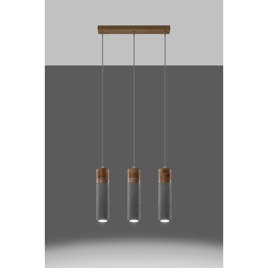SOLLUX ZANE 3 HANGING LAMP GU10 3X40W IP20 SL.0967