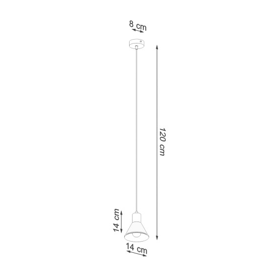 SOLLUX PENDANT TALEJA 1 SL.0985