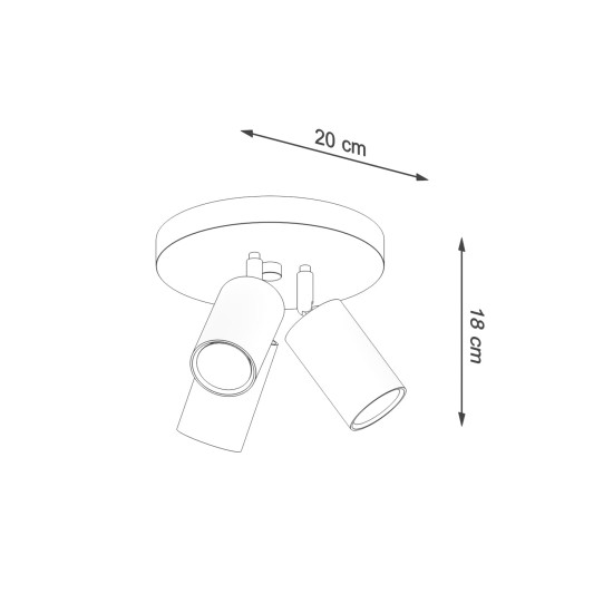 SOLLUX СПОТ RING 3P SL.1015