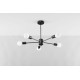 SOLLUX CHANDELIER LANGO 5 BLACK E27 3x60W IP20 SL.1022