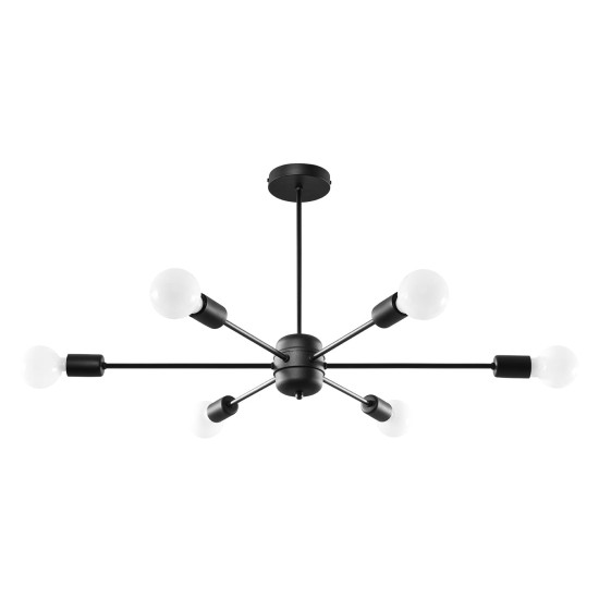 SOLLUX ПОЛИЛЕЙ LANGO 6 ЧЕРЕН E27 6x60W IP20 SL.1023