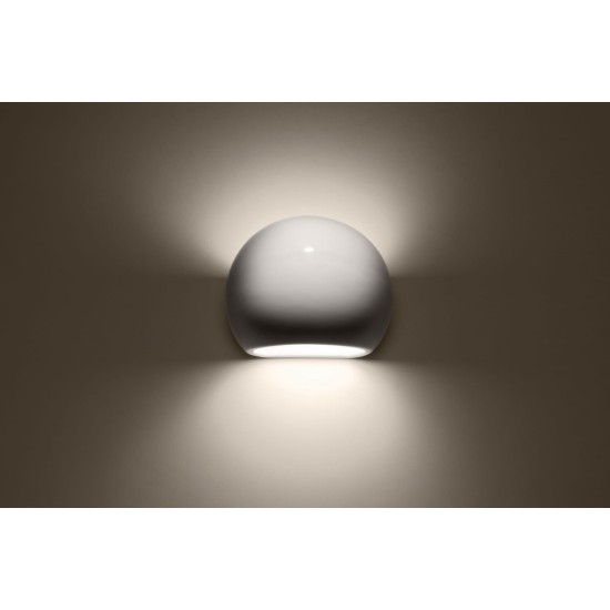 SOLLUX LAMPA DE PERETE  GLOBE ALB SL.1026