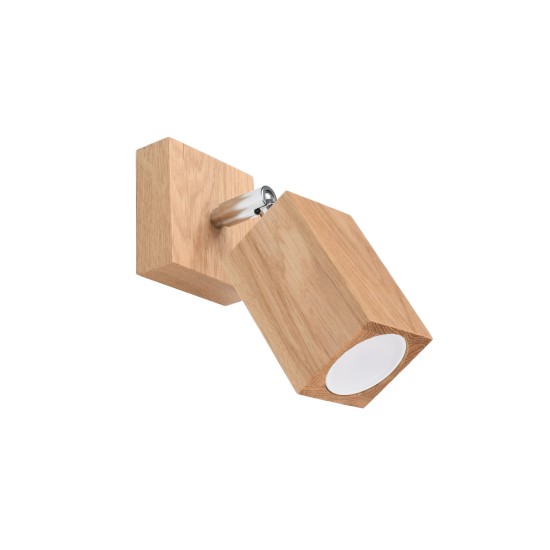 SOLLUX WALL LAMP SPOT KEKE OAK SL.1035