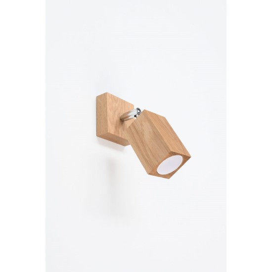 SOLLUX WALL LAMP SPOT KEKE OAK SL.1035