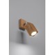 SOLLUX WALL LAMP SPOT KEKE OAK SL.1035