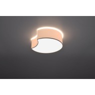 SOLLUX LAMPA DE TAVAN CIRCLE 1 ALB E27 2x60W IP20 SL.1050