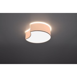 SOLLUX LAMPA DE TAVAN CIRCLE 1 ALB E27 2x60W IP20 SL.1050