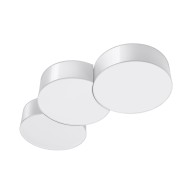 SOLLUX LAMPA DE TAVAN CIRCLE 3 A ALB E27 6x60W IP20 SL.1051