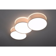 SOLLUX LAMPA DE TAVAN CIRCLE 3 A ALB E27 6x60W IP20 SL.1051