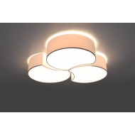 SOLLUX CEILING LIGHT CIRCLE 3B WHITE E27 6x60W IP20 SL.1052