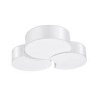 SOLLUX CEILING LIGHT CIRCLE 3B WHITE E27 6x60W IP20 SL.1052