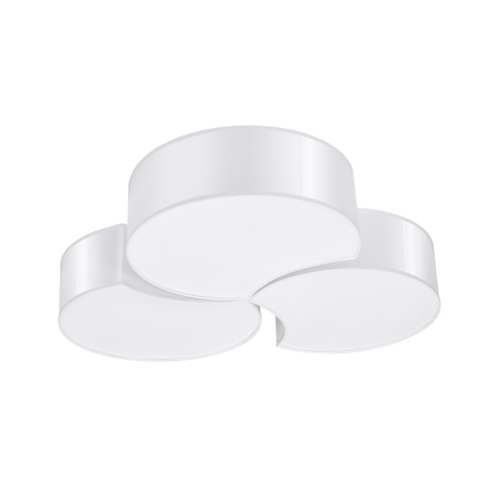 SOLLUX CEILING LIGHT CIRCLE 3B WHITE E27 6x60W IP20 SL.1052