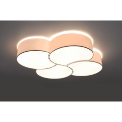SOLLUX LAMPA DE TAVAN CIRCLE 4 E27 8x60W IP20 SL.1053
