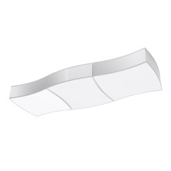 SOLLUX CEILING LIGHT SQUARE 3 WHITE E27 6x60W IP20 SL.1055