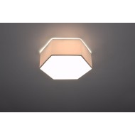 SOLLUX CEILING LIGHT SUNDE 11 WHITE E27 2x60W IP20 SL.1056