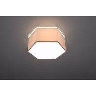 SOLLUX CEILING LIGHT SUNDE 13 WHITE E27 2x60W IP20 SL.1057