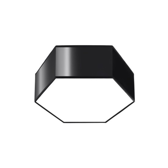 SOLLUX LAMPA DE TAVAN SUNDE 11 NEGRU E27 2x60W IP20 SL.1059