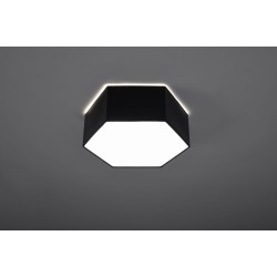 SOLLUX CEILING LIGHT SUNDE 11 BLACK E27 2x60W IP20 SL.1059