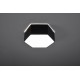 SOLLUX LAMPA DE TAVAN SUNDE 11 NEGRU E27 2x60W IP20 SL.1059