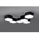 SOLLUX LAMPA DE TAVAN SUNDE 11 NEGRU E27 2x60W IP20 SL.1059