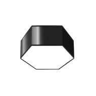 SOLLUX CEILING LIGHT SUNDE 13 BLACK E27 2x60W IP20 SL.1060