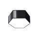 SOLLUX CEILING LIGHT SUNDE 13 BLACK E27 2x60W IP20 SL.1060