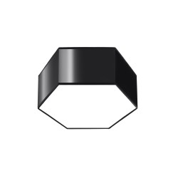 SOLLUX CEILING LIGHT SUNDE 15 BLACK E27 2x60W IP20 SL.1061