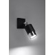 SOLLUX SPOT ROTUNDA DE PERETE NERO SL.1064