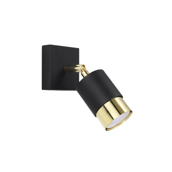SOLLUX WALLLAMP SPOT NERO SL.1069