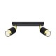 SOLLUX CEILING LAMP SPOT NERO 2 SL.1070