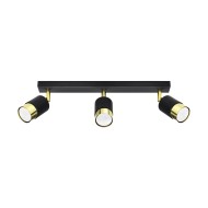 SOLLUX CEILING LAMP SPOT NERO 3 SL.1071