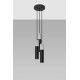 SOLLUX BORGIO P3 HANGING LAMP BLACK GU10 3X40W IP20 SL.1081