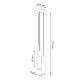 SOLLUX BORGIO P3 HANGING LAMP BLACK GU10 3X40W IP20 SL.1081