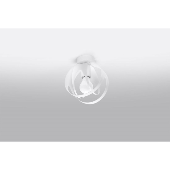 SOLLUX CEILING LIGHT TULOS WHITE E27 1x60W IP20 SL.1082